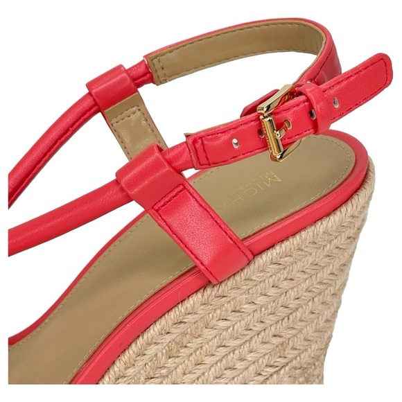 Michael Kors Annie Espadrille Wedge Womens Sandals Size 10M - Picture 7 of 13